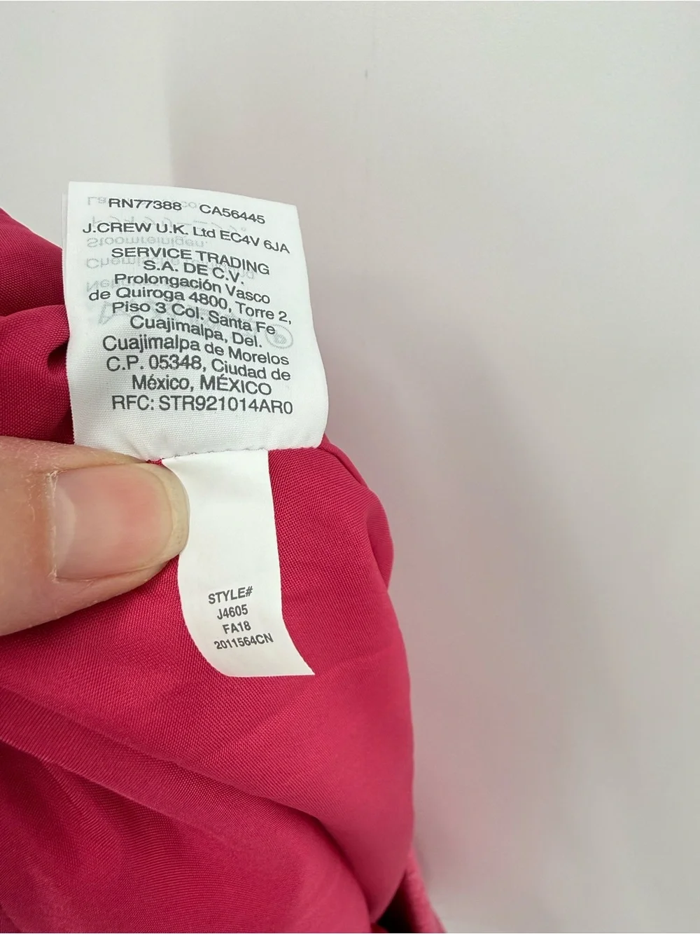 J. Crew Mercantile Wool Blend Lined PinkPencil Skirt Size 18